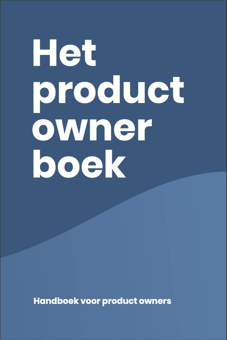 Product owner boek cover afbeelding